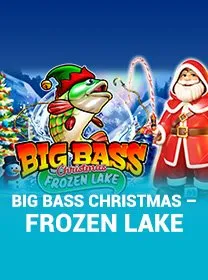 Big Bass Christmas Frozen Lake — capa do catálogo KK999